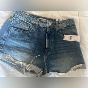 Pacsun mom shorts, high waisted.